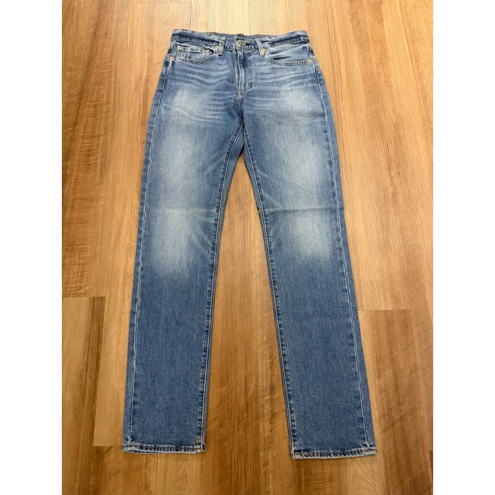 Levis 511 Slim Fit Jeans Mens 32x34 Blue Premium WaterLess Denim